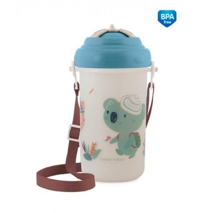 canpol-babies-sportova-flasa-so-slamkou-a-vrchnakom-400-ml-1-2m-so-cool-zlta