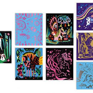 J07895_Janod_vyskrabovacie_obrazky_kone_jednorozce_kreativna_sada_maxi_02