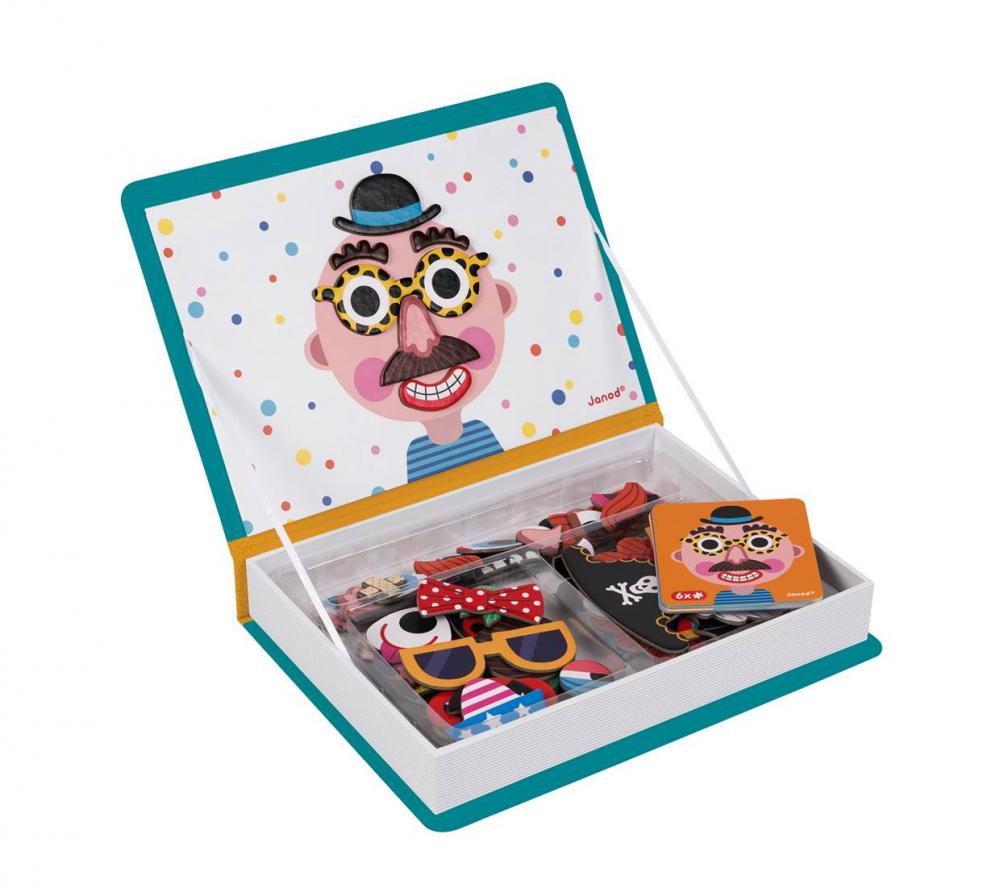 J02716_Magneticka_skladacka_Zabavne_tvare_Chlapci_Magnetibook_Janod_v_tvare_knihy_3